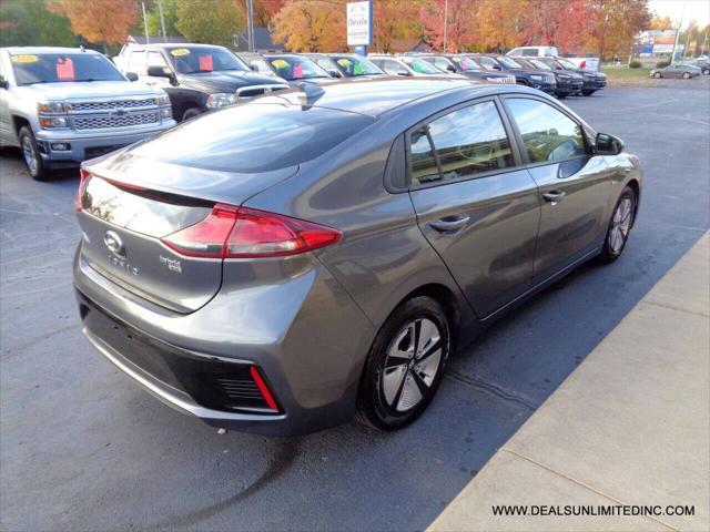 2019 hyundai ioniq hybrid blue