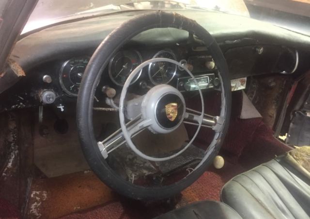 1957 porsche 356 a coupe project no reserve