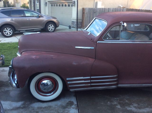 1948 chevy fleetline aerosedan original