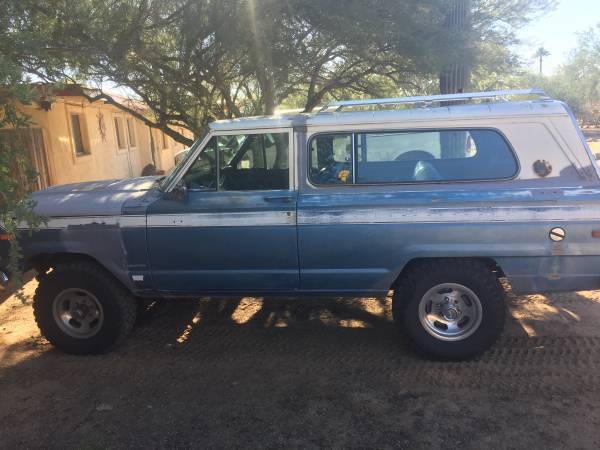 1978 jeep cherokee with 401 v8 levi edition