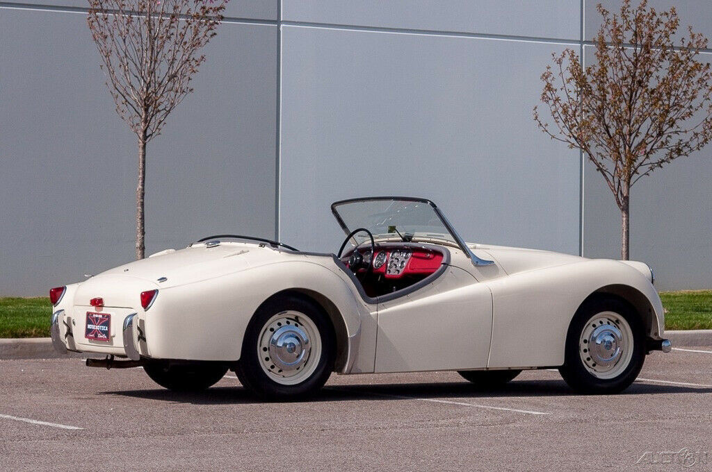 1954 triumph long door tr2 roadster