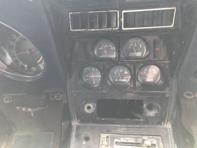 1977 corvette blue estate sale, barn find!