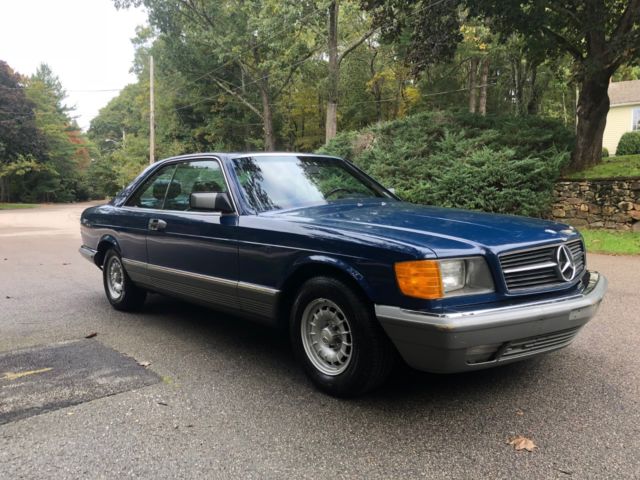 1983 mercedes-benz 500 sec with 49k miles