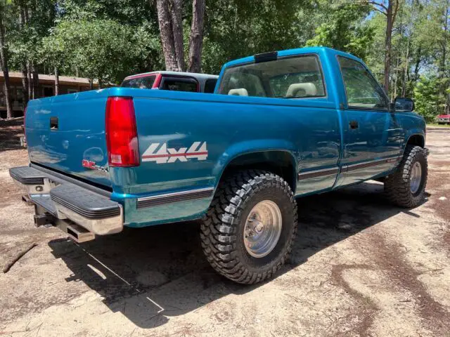 1994 gmc sierra pickup green 4wd automatic k1500
