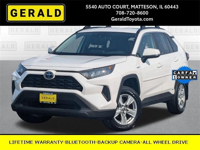 2021 toyota rav4 hybrid le