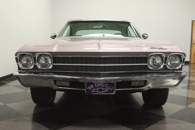 1969 chevrolet malibu 63199 miles light lavender hardtop 350 v8 3 speed automat