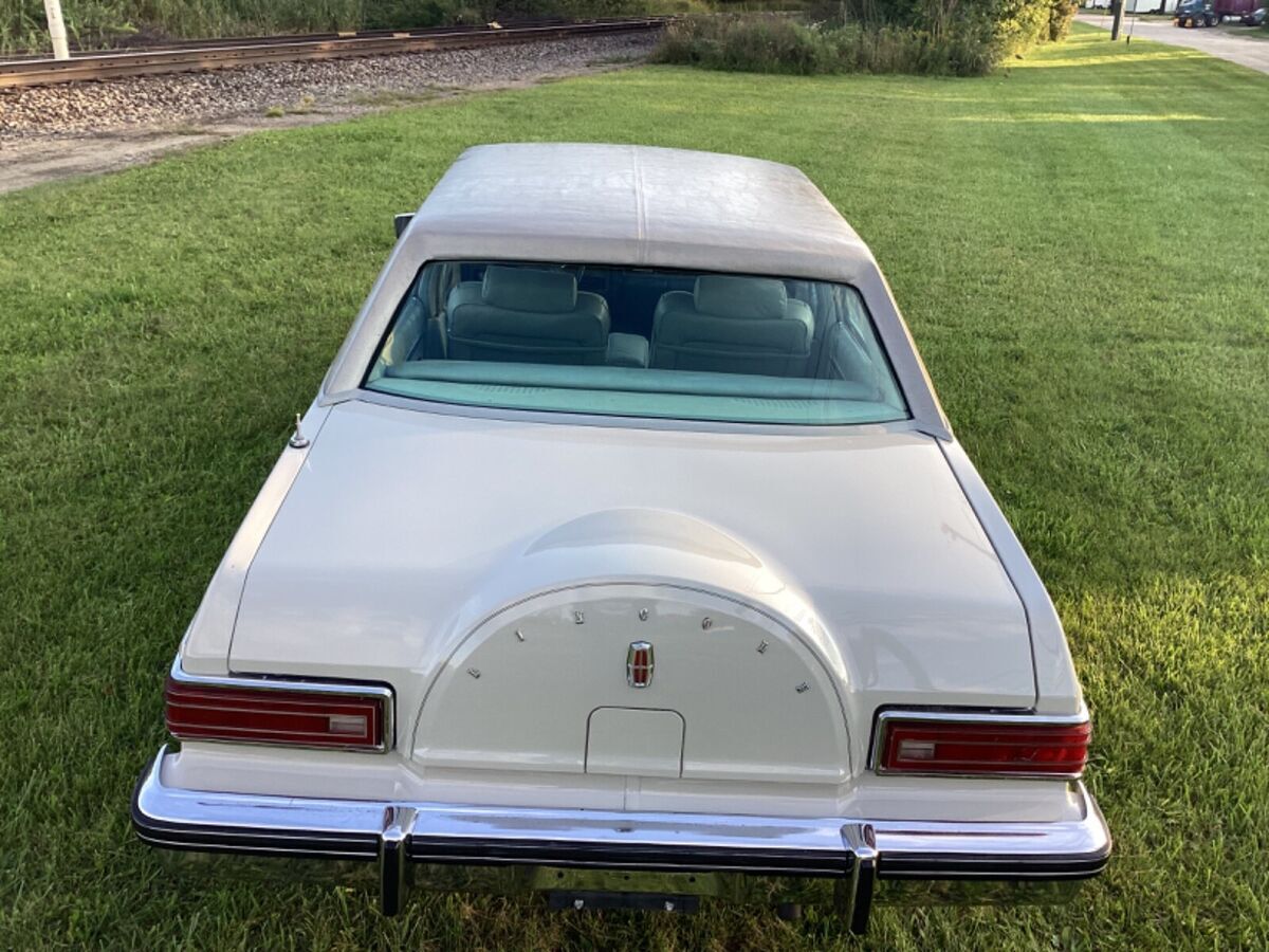 1978 lincoln versailles no reserve auction southern car v8 leather nice paint