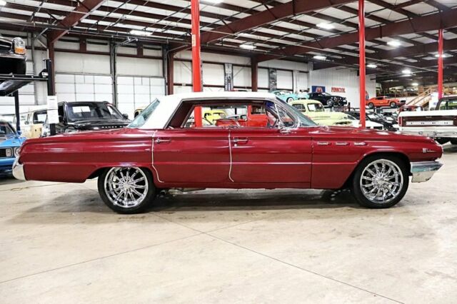 1962 buick lesabre 54109 miles burgundy sedan v8 automatic