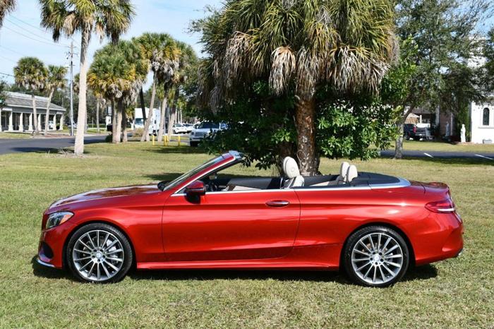 used 2017 mercedes-benz c 300 cabriolet sarasota, fl 34231 for sale in sarasota, florida
