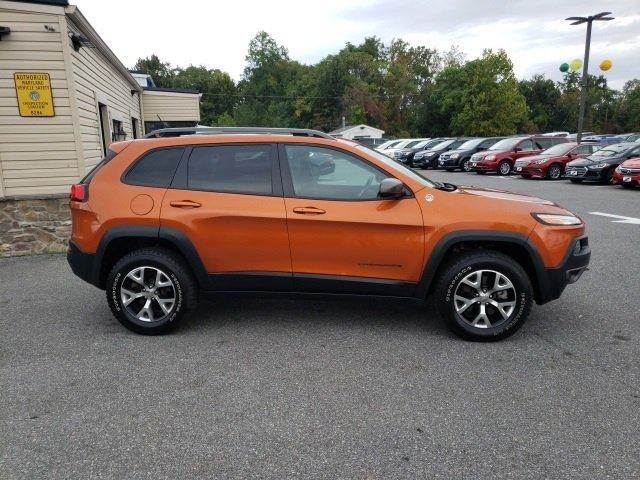 used 2015 jeep cherokee 4wd trailhawk frederick, md 21702 for sale in frederick, maryland