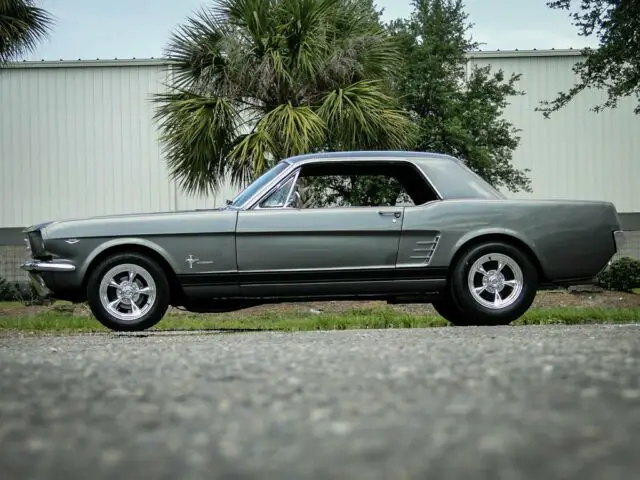 1966 ford mustang 136 miles silver coupe cruise-o-matic auto