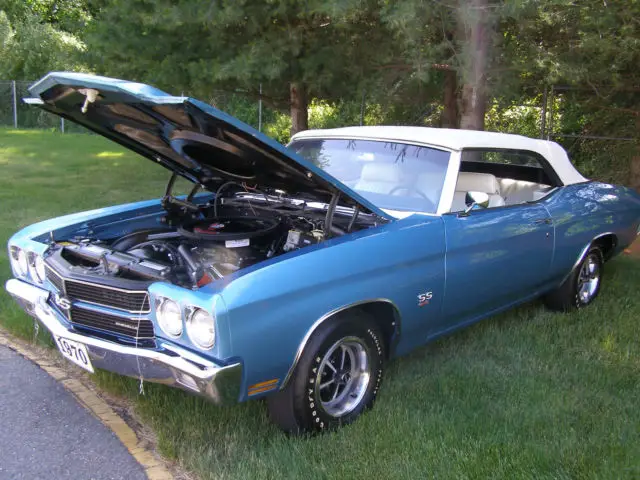 1970 chevelle convertible, ls6, 4 speed, pristine condition