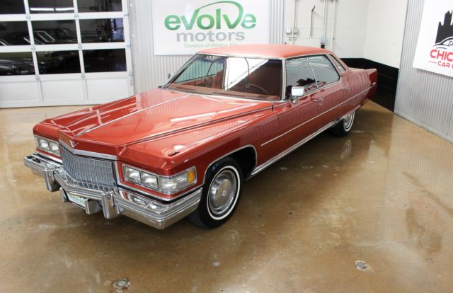 1976 cadillac deville firethorn, original, 65k