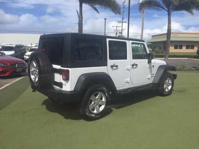 2015 jeep wrangler unlimited sport 4x4 sport 4dr suv for sale in kahului, hawaii