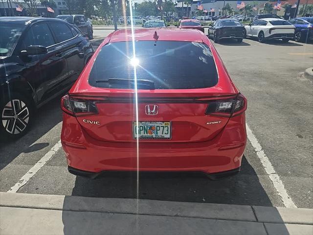 2022 honda civic sport
