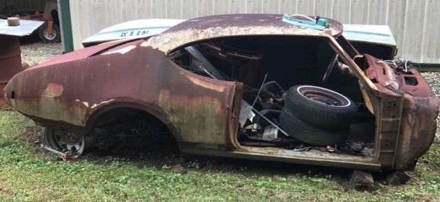 1969 oldsmobile cutlass 2dr body