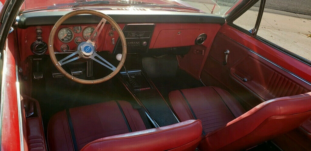 1967 chevrolet camaro rs/ss convertible 450hp 369ci 4 speed manual 1,900 mi