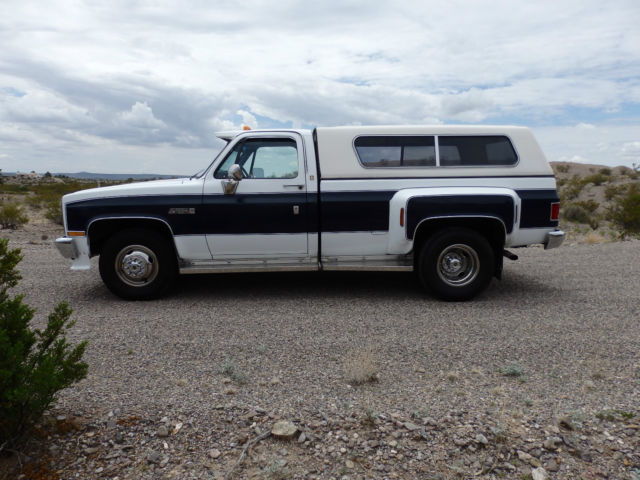 1984 gmc pickup truck dually one 1 ton dual wheel 454 ci fully loaded ac nice!!!