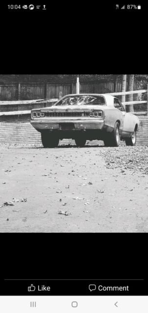 1969 dodge coronet 500 sportscar grey rwd automatic na