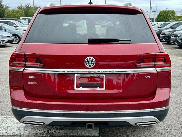 2018 volkswagen atlas 3.6l sel