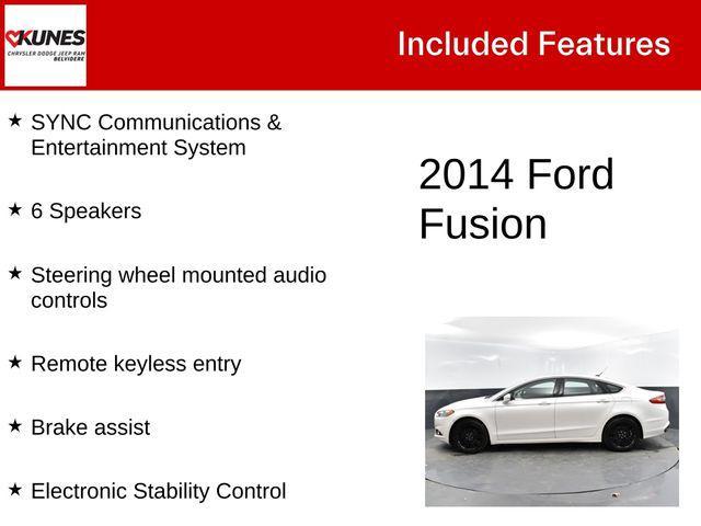 2014 ford fusion se