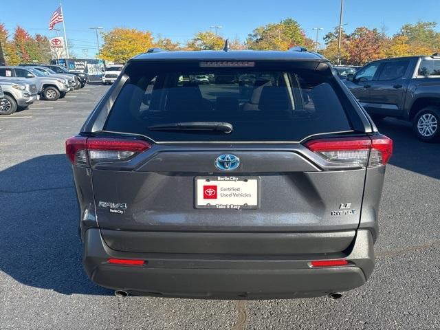 2021 toyota rav4 hybrid le