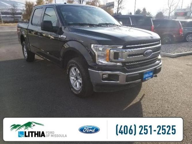 2018 ford f-150 xlt 4x4 xlt 4dr supercrew 5.5 ft. sb for sale in missoula, montana