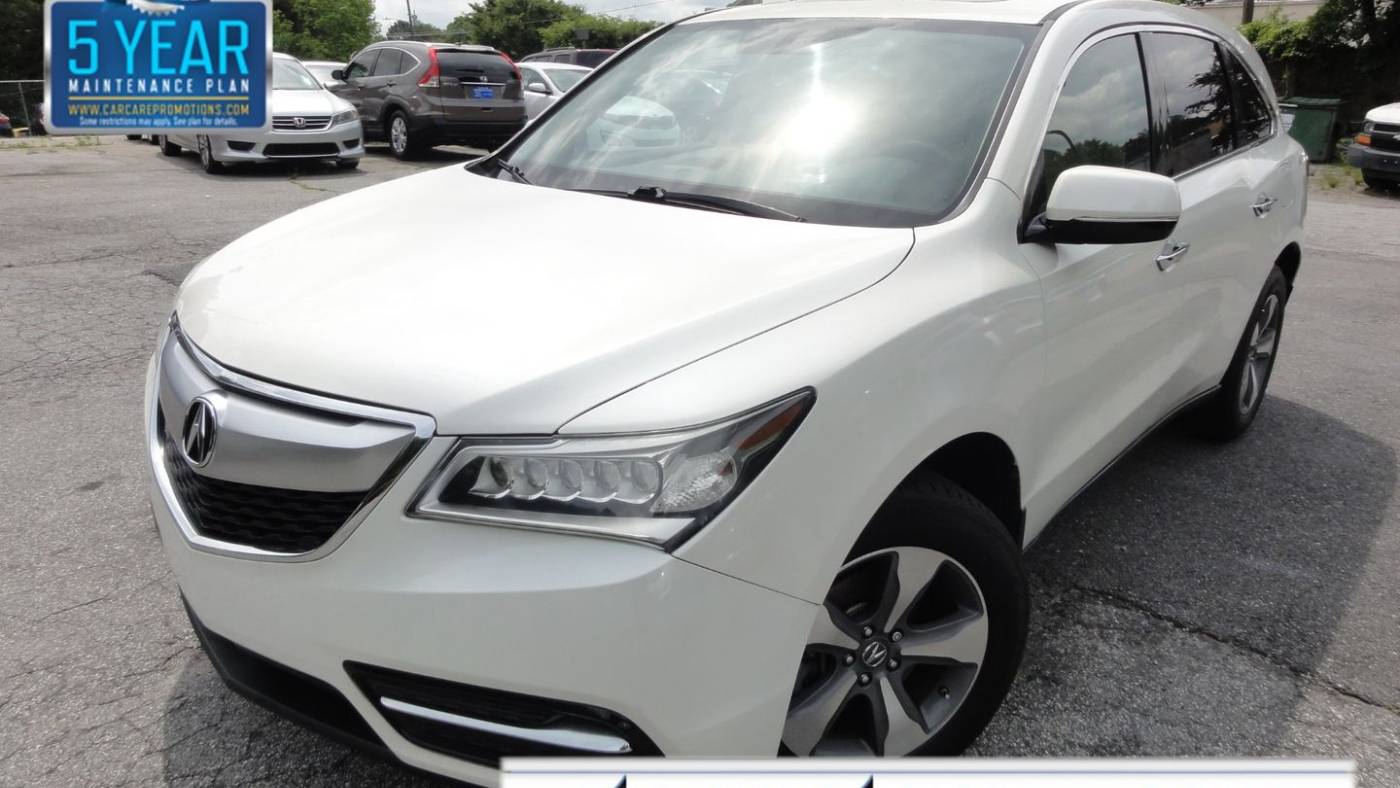 2016 acura mdx