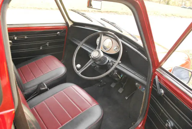 1972 austin mini mk3 with magic wand shifter!