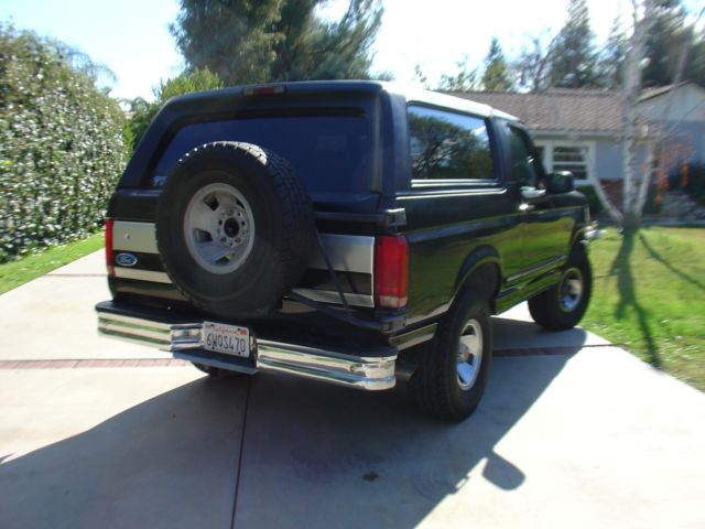 1994 ford bronco black xlt 1992 1993 1995 1996