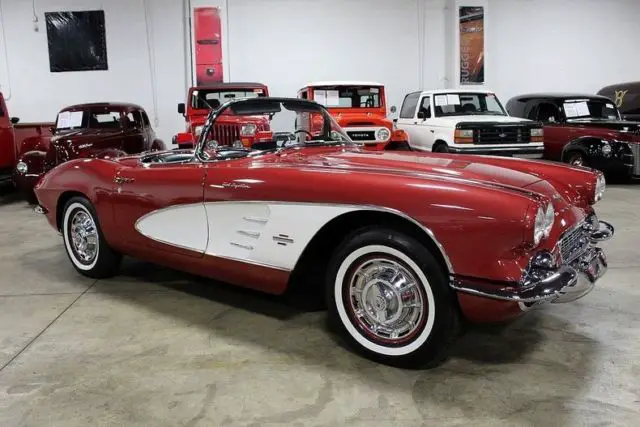 1961 chevrolet corvette 55081 miles 283ci v8 4 speed manual