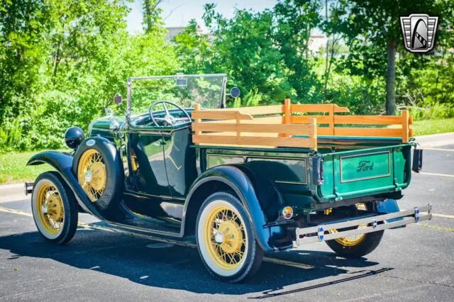 green 1931 ford model a truck 200.5 cid inline 4 3 speed manual available now!