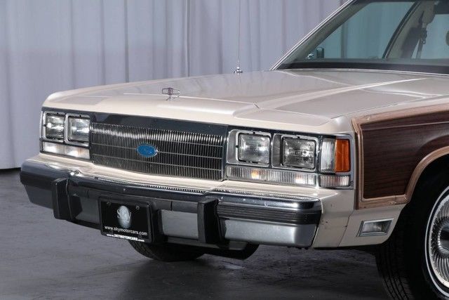 1991 ford ltd crown victoria lx country squire 135342 miles tan wagon 5.0l efi 8