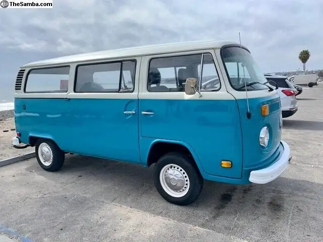 1978 volkswagen transporter bus 4 speed manual fwd 2.0l bench seat