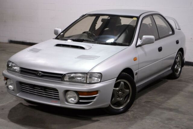 1994 subaru impreza wrx sti 65,244 miles silver 4 door 5 speed awd