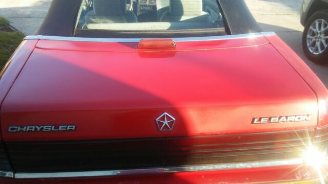 1991 chrysler lebaron 3.0 v6 convertible