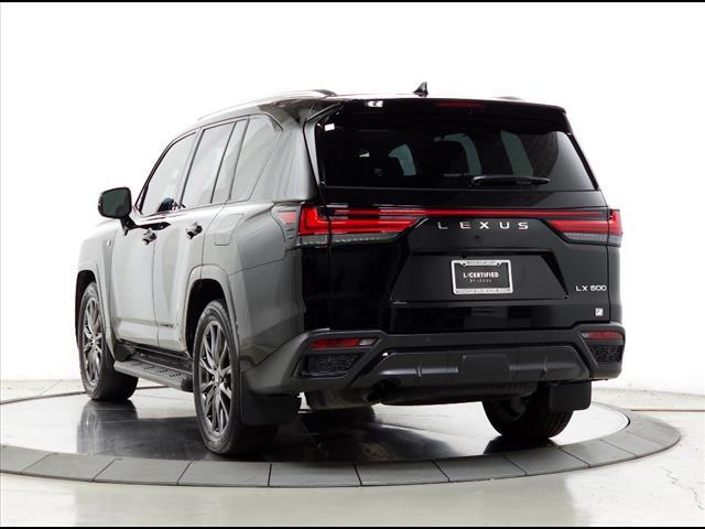2024 lexus lx 600 f sport handling