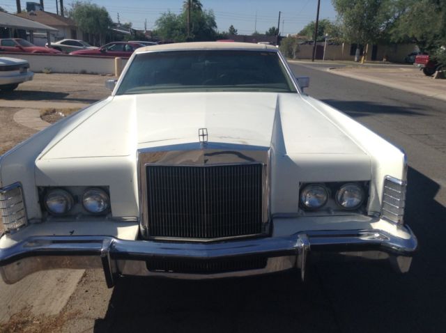 1978 lincoln continental town coupe 460 v8 no reserve