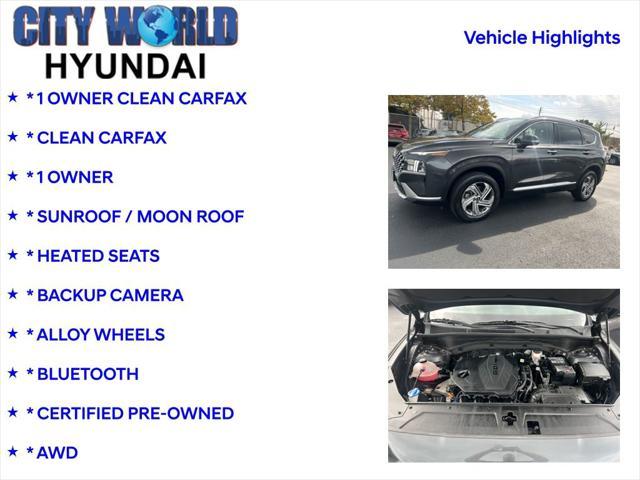 2021 hyundai santa fe sel 2.4