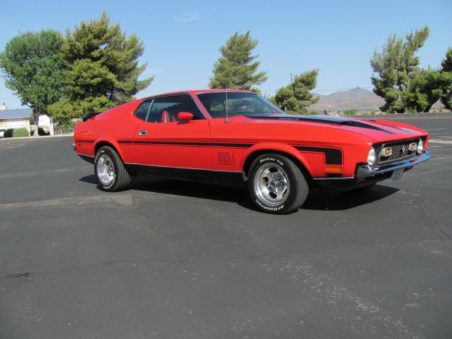1971 mustang mach1 429 cobra jet