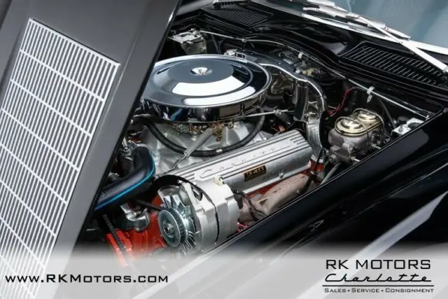 1963 chevrolet corvette black coupe 327 v8 5 speed manual
