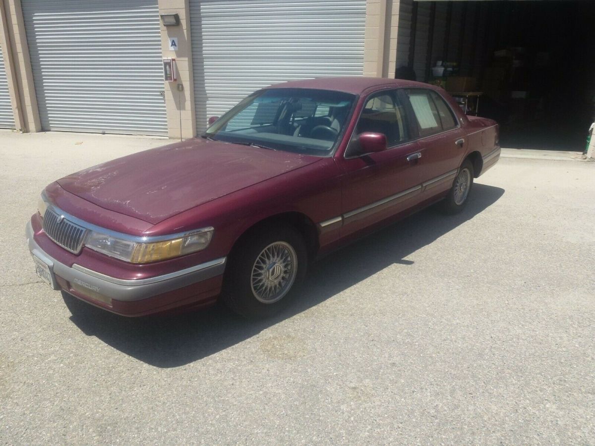 1992 mercury grand marquis ls low mileage solid no rust running transportation