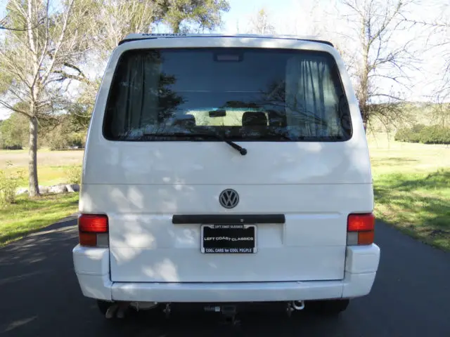 1993 volkswagen eurovan westfalia weekender, 5-speed, ice cold air conditioning