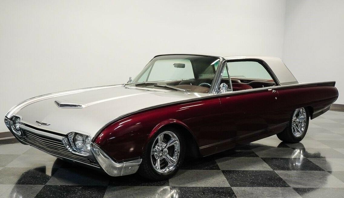 1962 ford thunderbird luxury leather interior big v8 power