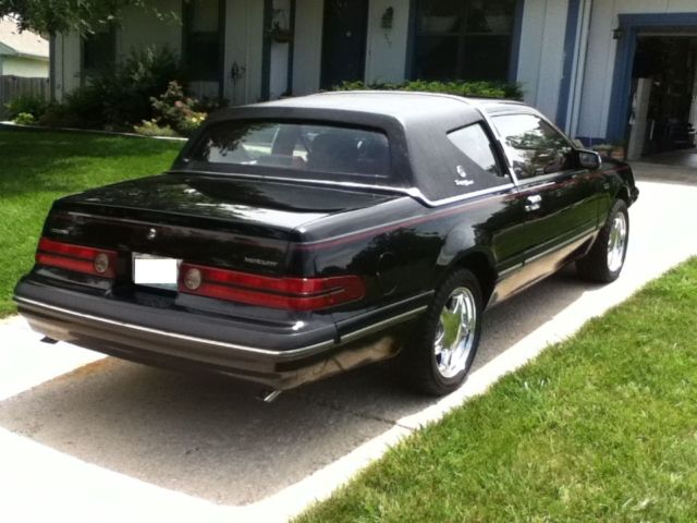 1988 mercury cougar gt coupe "designer classic by e&g"