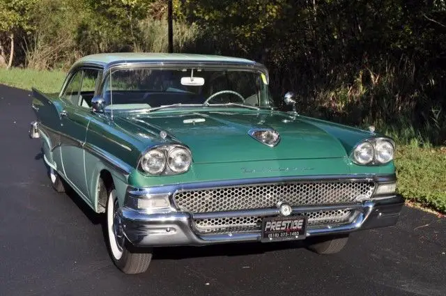 1958 ford fairlane 500 club victoria edition coupe