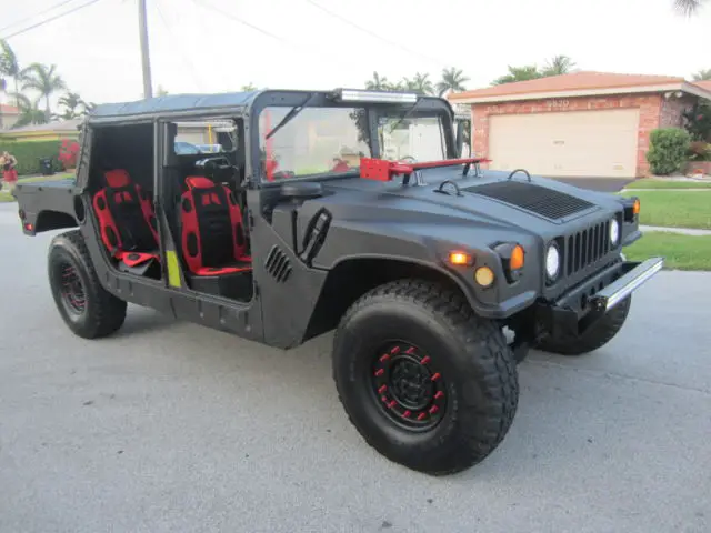 1990 hummer h1 fully custom show truck 6.2l diesel 4x4 one of a kind look