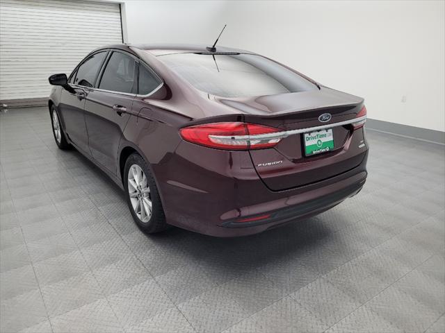 2017 ford fusion se