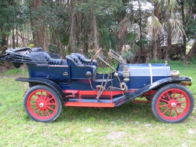 1909 cadillac demi-tonneau brass touring car model 30 with worldwide shipping in charlotte, nc