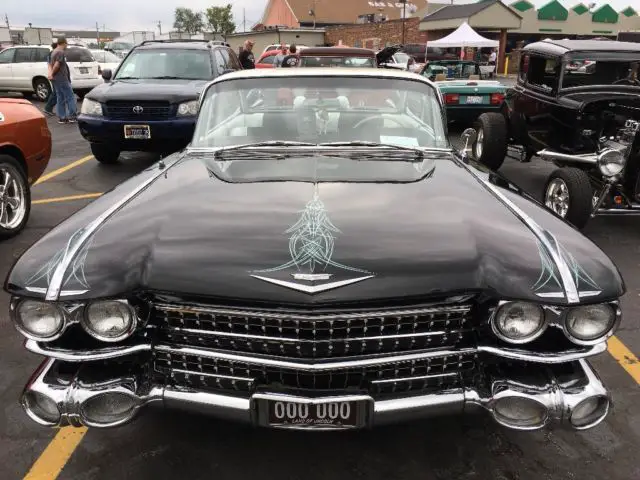 1959 cadillac coupe deville rockabilly rat rod hot rod custom lead sled
